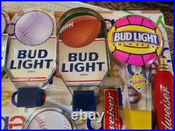 Beer Tap Handles Huge Lot Plus Extras Read Description