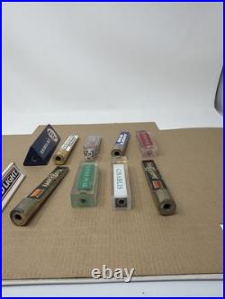 Beer Tap Handles Lot of 10 Bud Light Cors Light Chablis Miller Lite Budweiser