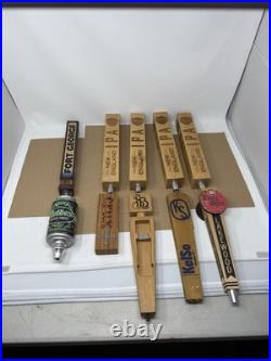 Beer Tap Handles Lot of 10 Kelso Lakewood Crux Samuel Adam's Fort George