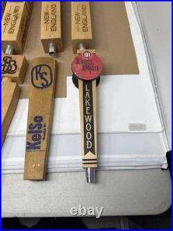 Beer Tap Handles Lot of 10 Kelso Lakewood Crux Samuel Adam's Fort George