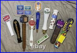 Beer Tap Handles Lot of 10 NEW Abita Duvel Stella Hofbrau Delirium Mc Sorley's