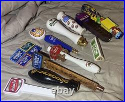 Beer Tap Handles Lot of 10 NEW Abita Duvel Stella Hofbrau Delirium Mc Sorley's