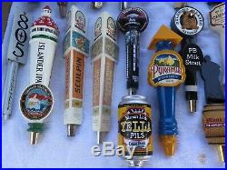 Beer Tap Handles Lot of 27! Various breweries, beautiful and rare ones