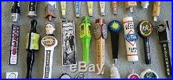 Beer Tap Handles Metal, Wooden and Ceramic Lot of 40