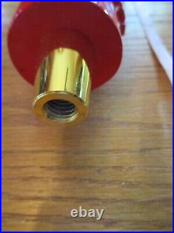 Beer Tap Lake of the Woods Sultana Gold Railroad Tracks and Car Handle Brand New