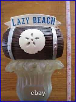 Beer Tap Lazy Beach Handle Silver Dollar and Keg Brand New in Original Box