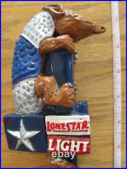 Beer Tap Lone Star Light Armadillo Handle