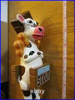 Beer Tap Lost Coast Choc Peanut Butter Milk Stout Cow Handle New in Original Box