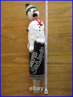 Beer Tap Melted Snowman Handle Brand New in Original Box