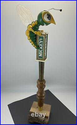 Beer Tap Mickeys Hornet Beer Tap Handle Rare Figural Hornet Beer Tap Handle