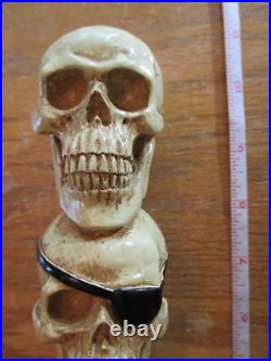 Beer Tap Northwest Brewing 3 Skulls Pirate Handle