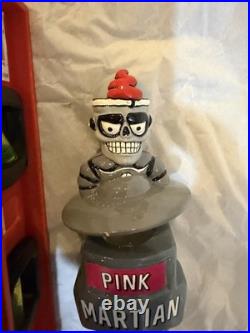 Beer Tap Platform Martian Alien Used Pink Sticker