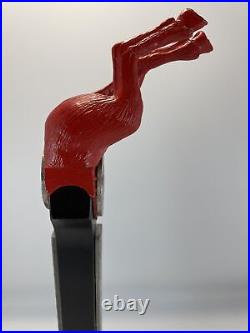 Beer Tap Red Ass Ale Buckin A Beer Tap Handle Figural Donkey Beer Tap Handle