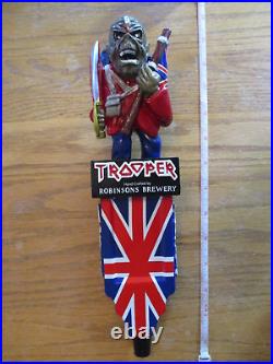 Beer Tap Robinson Iron Maiden Eddie Trooper Handle Brand New