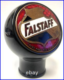 Beer ball tap knob Falstaff knob marker handle vintage