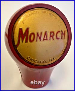 Beer ball tap knob Monarch Brewing Chicago, IL handle marker