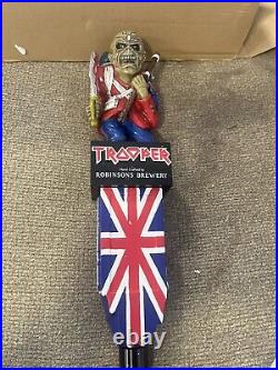 Beer tap handle, Iron Maiden, Robinson Trooper, Eddie Tap Handle, new in box