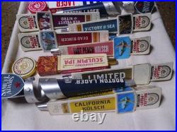 Beer tap handle lot 11 each Samuel Adams Ballast Point Lager FREE Shipping F3