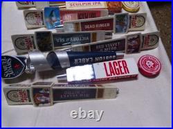 Beer tap handle lot 11 each Samuel Adams Ballast Point Lager FREE Shipping F3