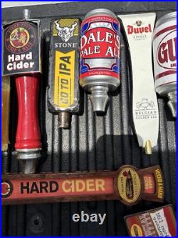 Beer tap handle lot Ayinger Tito's Dales Pale Ale Hard Cider New Belgium