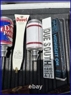 Beer tap handle lot Ayinger Tito's Dales Pale Ale Hard Cider New Belgium