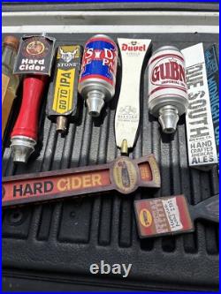 Beer tap handle lot Ayinger Tito's Dales Pale Ale Hard Cider New Belgium