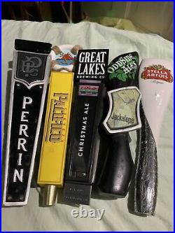 Beer tap handle lot Of 10 Taking Offers Item Must Go