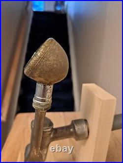 Beverwyck beer ball knob tap handle, albany N. Y. Withvintage tap