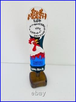 Big Rock Foul Mouth Beer Tap Handle