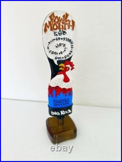 Big Rock Foul Mouth Beer Tap Handle