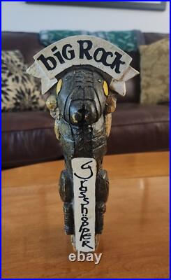 Big Rock Grasshopper Beer Tap Handle Vintage