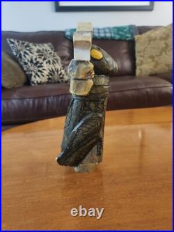 Big Rock Grasshopper Beer Tap Handle Vintage