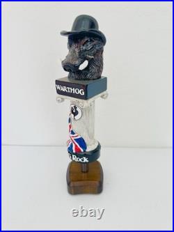 Big Rock Warthog Beer Tap Handle Rare