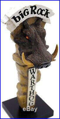 Big Rock Warthog Figural Beer Tap Handle