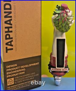 Bleeding Heart BEER Tap Handle New in Box 10 Tall ALASKA Brewery