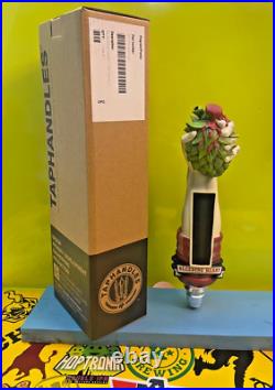 Bleeding Heart Brewing BEER KEG Tap Handle 10 Palmer ALASKA AK Alaskan Brewery