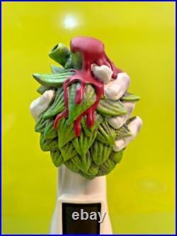 Bleeding Heart Brewing BEER KEG Tap Handle 10 Palmer ALASKA AK Alaskan Brewery