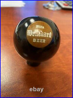 Blitz Weinhard beer ball knob Portland Oregon tap marker handle vintage brewery