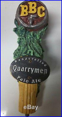 Bloomington Brewing Company Beer tap handle. Quarrymen. Indiana. Rare