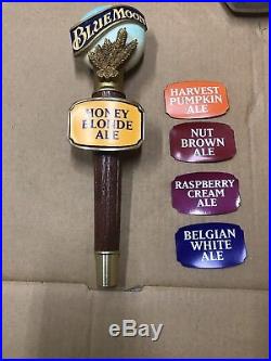 Blue Moon Tap BEER TAP HANDLE RARE EXTREMELY RARE