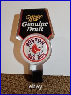 Boston Red Sox Miller Genuine Draft Beer Tap Handle Boston Red Sox Miller Genuine Draft Beer Tap Handle
