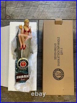 Brand New In The Box Miami Brewing company Shark Bait Tap Handle Bikini Lady NIB