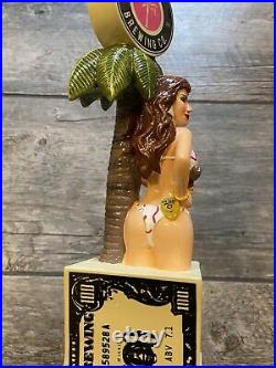 Brand New In The Box Miami Brewing company Vice Girl Tap Handle Bikini Lady NIB