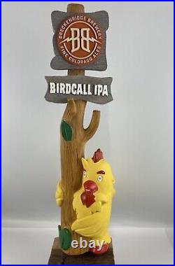 Breckenridge Birdcall IPA Beer Tap Handle Figural Chicken Beer Tap Handle