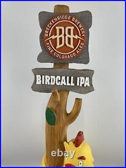 Breckenridge Birdcall IPA Beer Tap Handle Figural Chicken Beer Tap Handle