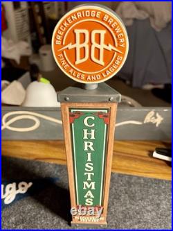 Breckenridge Brewery Christmas Ale Tap Handle