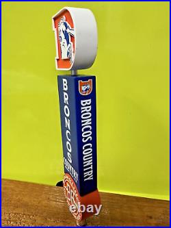 Breckenridge Brewing Broncos BEER Tap Handle NEW 11 DENVER COLORADO NFL MANCAVE