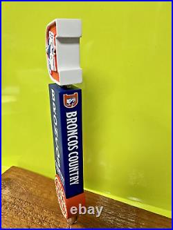 Breckenridge Brewing DENVER Broncos NFL BEER Tap Handle NEW 11 COLORADO Brewery