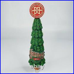 Breckenridge Christmas Ale Light Up Tree Beer Tap Handle 11.5 Tall RARE! VIDEO