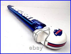 Bud Light Aluminum Logo Beer Tap Handle 12 Tall with Buffalo Bills topper